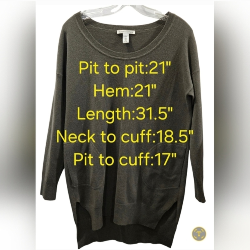 Autumn Cashmere Relaxed-Fit 100% Cashmere Sweater Size SP - Picture 2 of 9